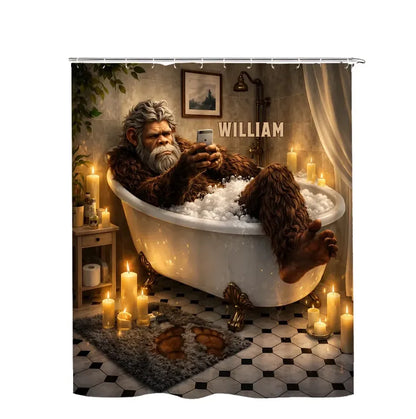 Personalized Bigfoot Bathroom Set