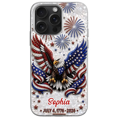Personalized Bald Eagle Phone Case