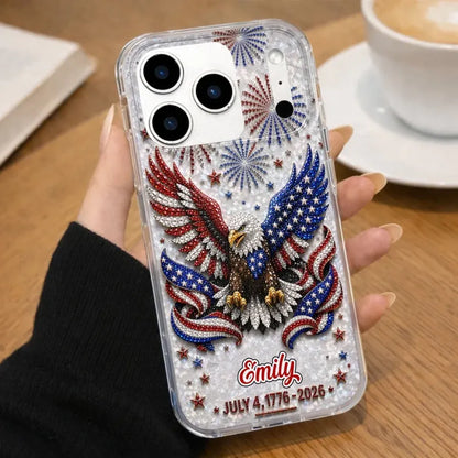 Personalized Bald Eagle Phone Case