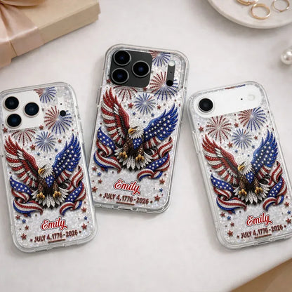 Personalized Bald Eagle Phone Case